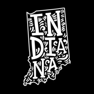 Indiana - Unisex Premium Fleece Hooded Sweatshirt Design