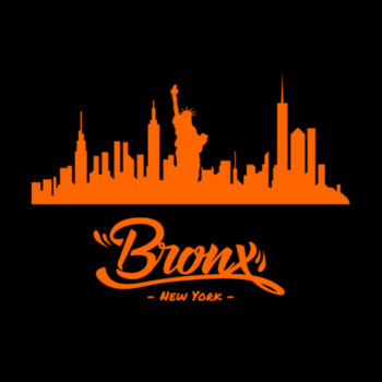 Bronx NY Orange - Youth Jersey Short Sleeve Tee Design
