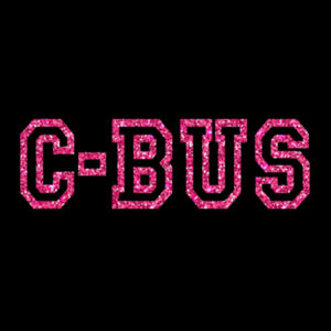 C-Bus Pink Glitter - Unisex Premium Cotton T-Shirt Design
