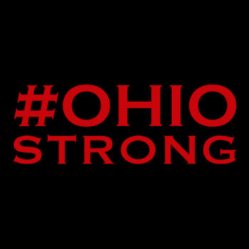 Ohio Strong Red - Unisex Premium Cotton Long Sleeve T-Shirt Design