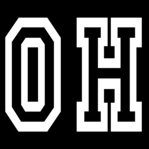 OH White - Unisex Premium Fleece Crew Sweatshirt Design