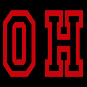 OH Red - Unisex Premium Cotton T-Shirt Design