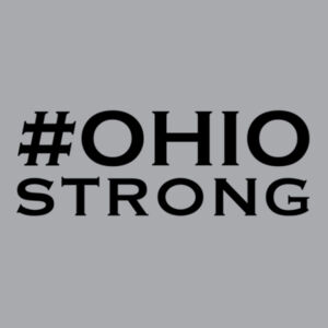 Ohio Strong Black - Unisex Premium Fleece Crew Sweatshirt Design
