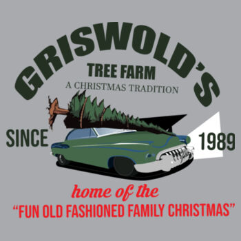 Griswolds Tree Farm - Unisex Premium Fleece Hooded Sweatshirt Design