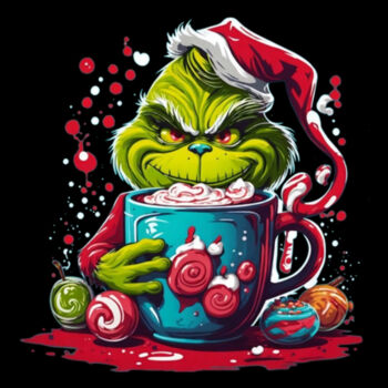 Grinch Christmas - Unisex Premium Cotton T-Shirt Design