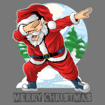 Dabbing Santa - Unisex Premium Fleece Crew Sweatshirt Design
