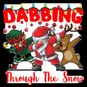 Dabbing Through The Snow - Youth Jersey Short Sleeve Tee Design