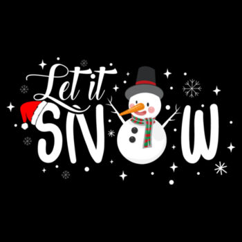 Let it Snow - Youth Jersey Short Sleeve Tee Design
