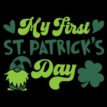 First St. Patrick's Day - Unisex Premium Cotton T-Shirt Design