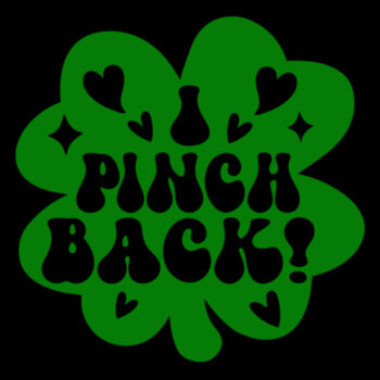 I Pinch Back - Unisex Premium Fleece Hooded Sweatshirt Design