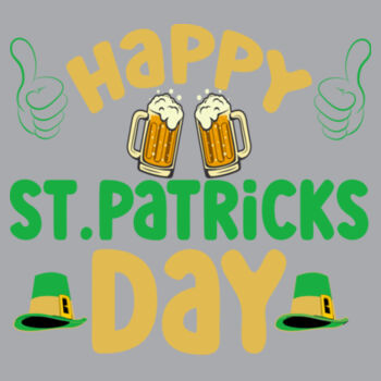 Happy St Patricks Day - Unisex Premium Fleece Crew Sweatshirt Design