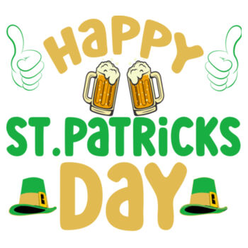 Happy St Patricks Day - Unisex Premium Cotton Long Sleeve T-Shirt Design
