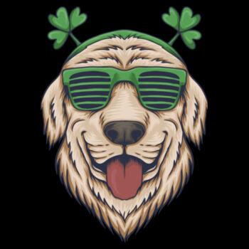 Irish Dog - Unisex Premium Fleece Crew Sweatshirt Design