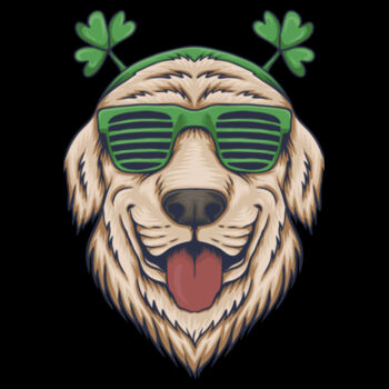 Irish Dog - Unisex Premium Fleece Hooded Sweatshirt Design