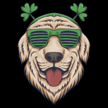 Irish Dog - Unisex Premium Cotton T-Shirt Design