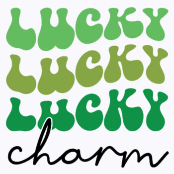 Green Lucky Charm - Unisex Premium Fleece Hooded Sweatshirt Design