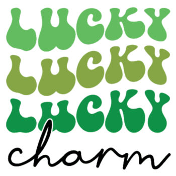 Green Lucky Charm - Unisex Premium Cotton Long Sleeve T-Shirt Design