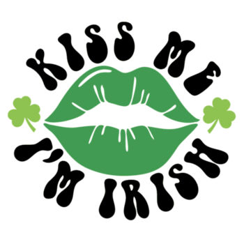 Kiss Me Im Irish - Unisex Premium Cotton T-Shirt Design