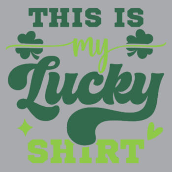 This is My Lucky Shirt - Unisex Premium Fleece Crew Sweatshirt Design