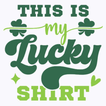 This is My Lucky Shirt - Unisex Premium Fleece Hooded Sweatshirt Design