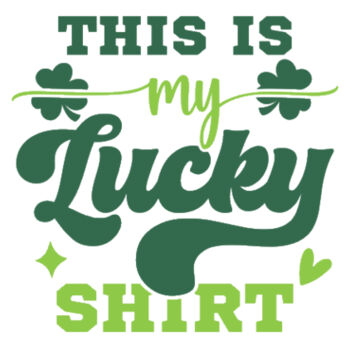 This is My Lucky Shirt - Unisex Premium Cotton T-Shirt Design