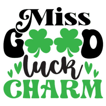 Miss Good Luck Charm - Women's Premium Cotton T-Shirt Design