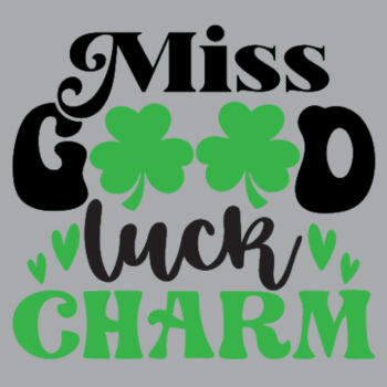 Miss Good Luck Charm - Unisex Premium Fleece Crew Sweatshirt Design