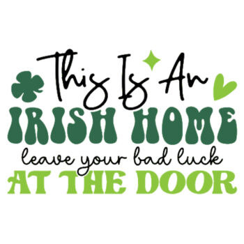 This is an Irish Home - Unisex Premium Cotton Long Sleeve T-Shirt Design