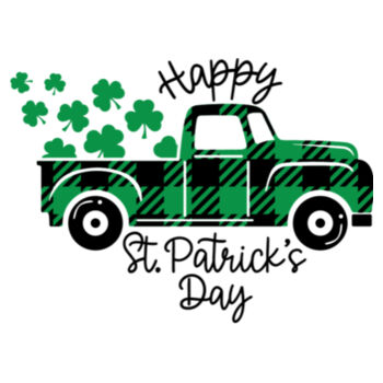 St. Patrick's Day Truck - Youth Jersey Short Sleeve Tee Design