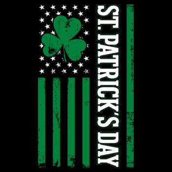 USA St. Patrick's Day - Unisex Premium Cotton Long Sleeve T-Shirt Design
