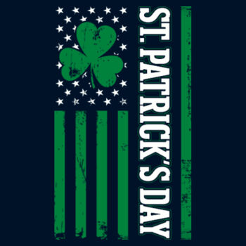 USA St. Patrick's Day - Unisex Premium Cotton T-Shirt Design