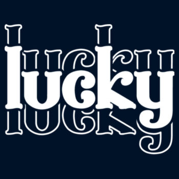 Lucky - Unisex Premium Cotton T-Shirt Design