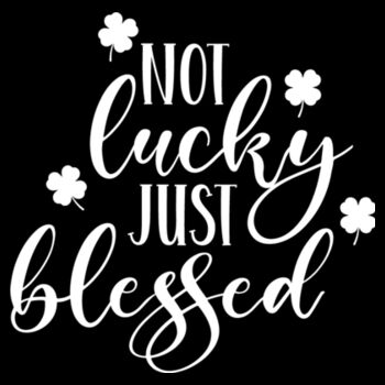 Lucky and Blessed - Women's Premium Cotton T-Shirt Design