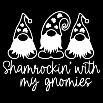 Shamrockin' With My Gnomies - Unisex Premium Cotton T-Shirt Design