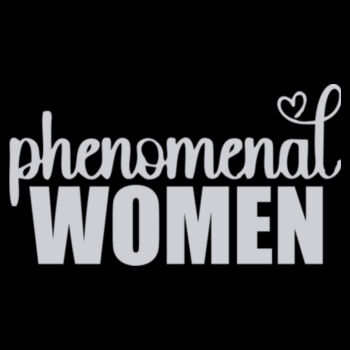 Phenomenal Women - Unisex Premium Cotton Long Sleeve T-Shirt Design