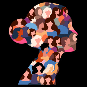 Girl - Unisex Premium Cotton Long Sleeve T-Shirt Design