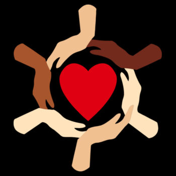 Hands & Heart - Women's Premium Cotton T-Shirt Design