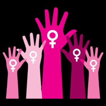 Girl Power 2 - Unisex Premium Fleece Crew Sweatshirt Design