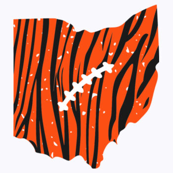 Cinci Football - Unisex Premium Fleece Hooded Sweatshirt Design