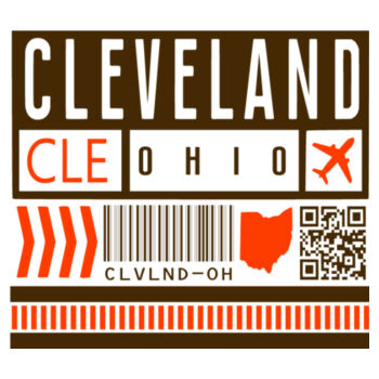 Cleveland Ticket - Unisex Premium Cotton Long Sleeve T-Shirt Design