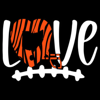 Cincinatti Football Love - Youth Jersey Short Sleeve Tee Design