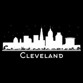 Cleveland Silhouette - Unisex Premium Cotton Long Sleeve T-Shirt Design