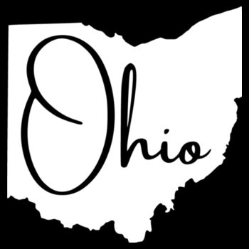 Ohio Map - Youth Jersey Short Sleeve Tee Design