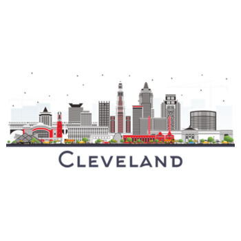 Cleveland Skyline - Women's Premium Cotton T-Shirt Design
