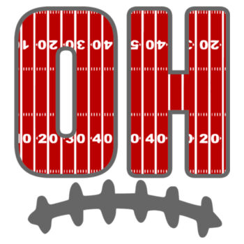 OH Football - Youth Jersey Short Sleeve Tee Design