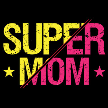 Super Mom 2 - Women's Premium Cotton T-Shirt Design