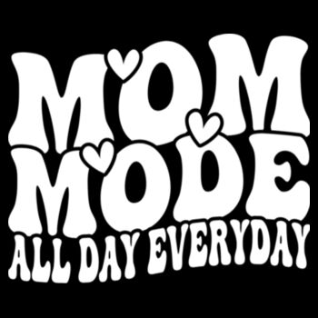 Mom Mode - Unisex Premium Cotton T-Shirt Design