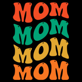 Mom, Mom, Mom - Women's Premium Cotton T-Shirt Design