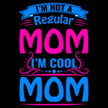 I'm a Cool Mom - Unisex Premium Fleece Crew Sweatshirt Design