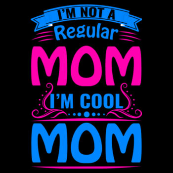 I'm a Cool Mom - Unisex Premium Cotton T-Shirt Design